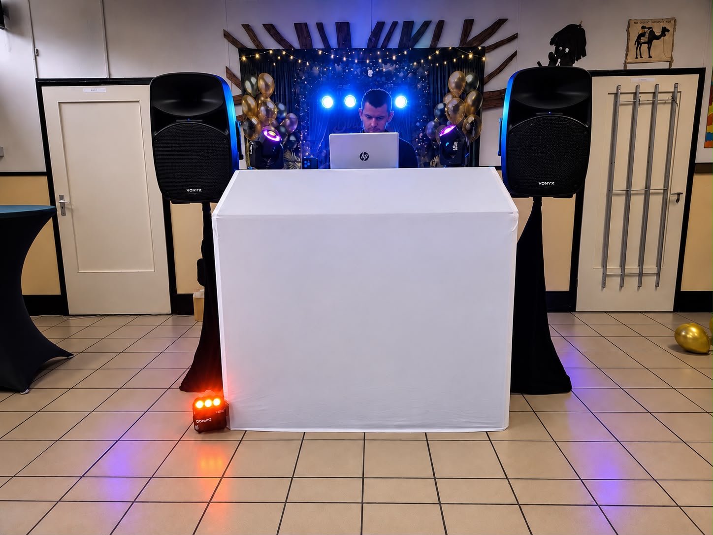 DJ Starkey DJ equipment
